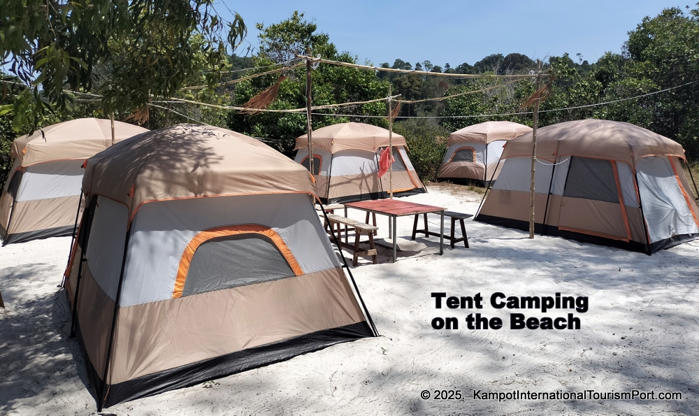 Kampot International Tourism Port in Cambodia. Ferry to Koh Rong and Koh Rong Samloem Islands.