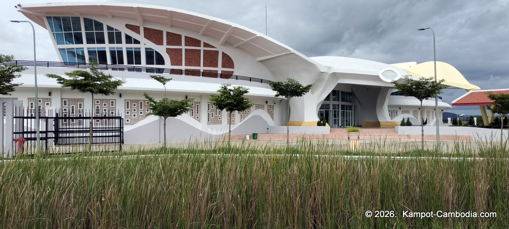 Kampot International Tourism Port in Cambodia.