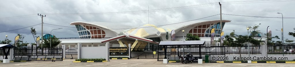 Kampot International Tourism Port in Cambodia.