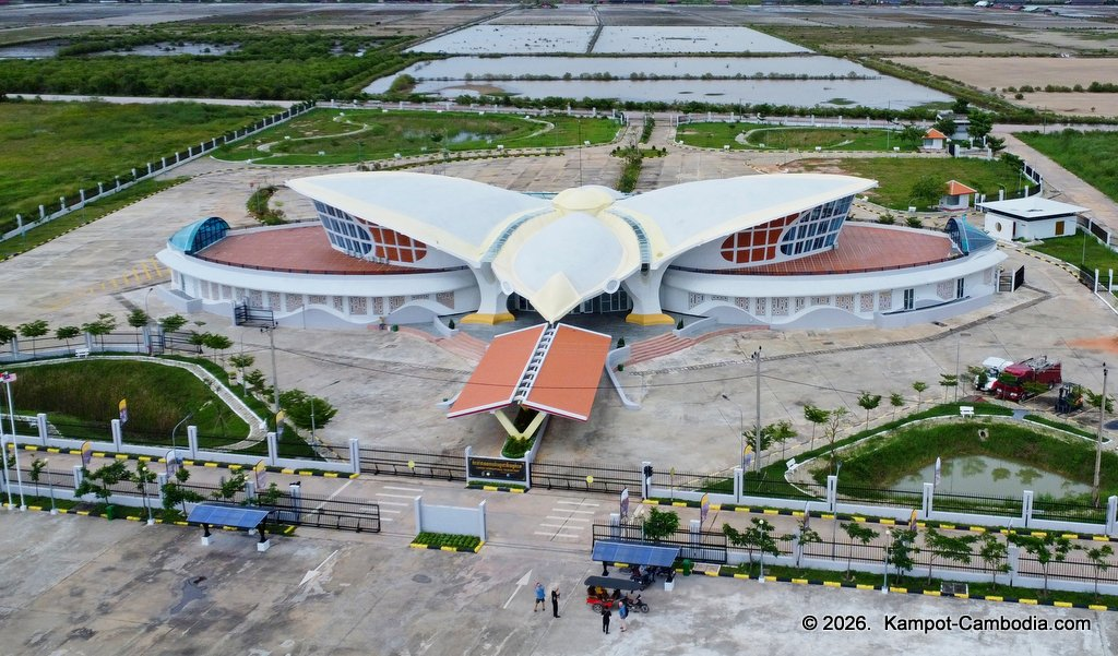 Kampot International Tourism Port in Cambodia.